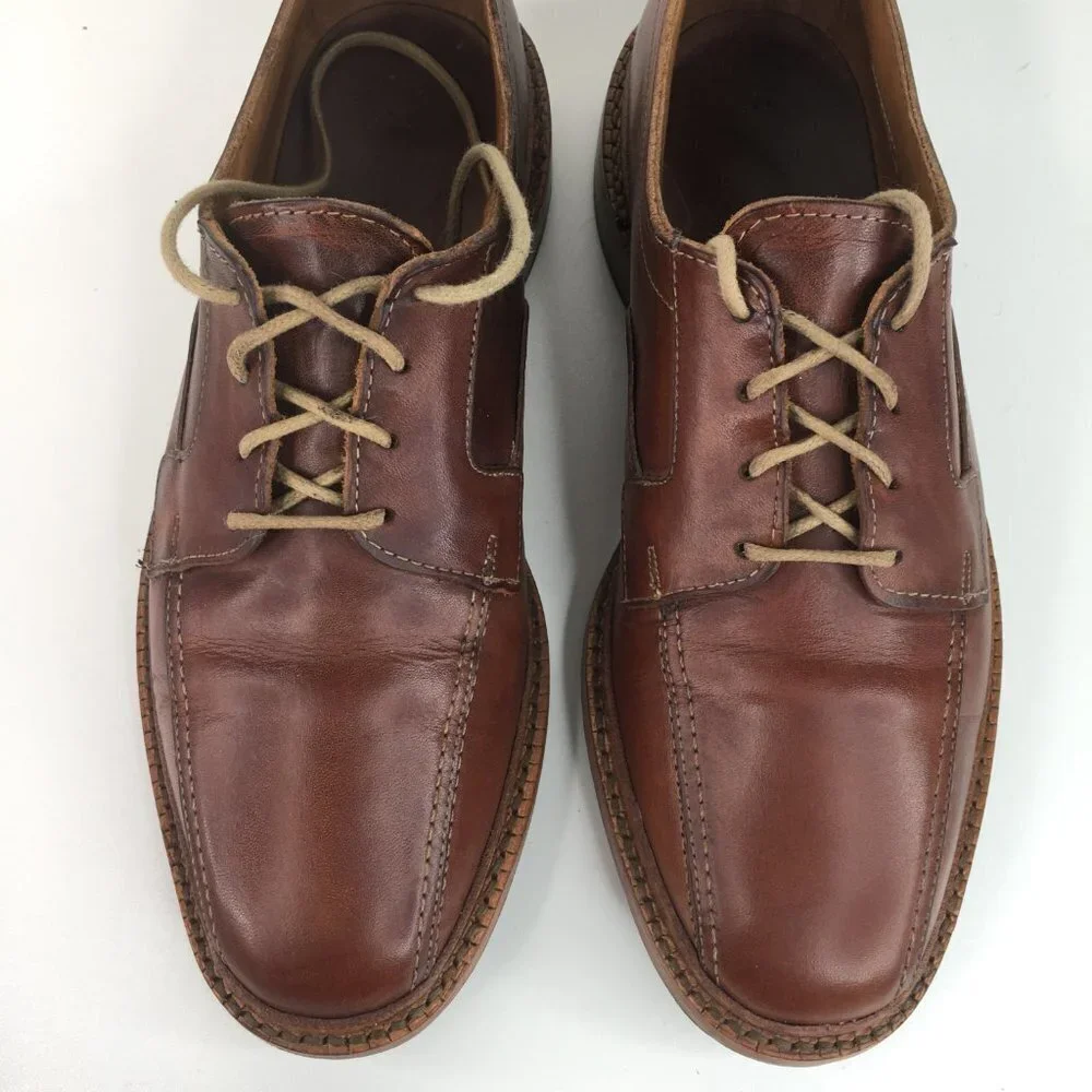 Allen Edmonds Hillcrest Bicycle Toe Leather Oxford Size 7